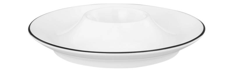 Seltmann Weiden Eierbecher mit Ablage Lido 10826 Black Line von Seltmann Weiden