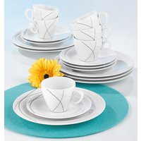 Seltmann Weiden Kaffeeservice "Geschirr-Set, Service Trio Highline", (Set, 18 tlg.) von Seltmann Weiden