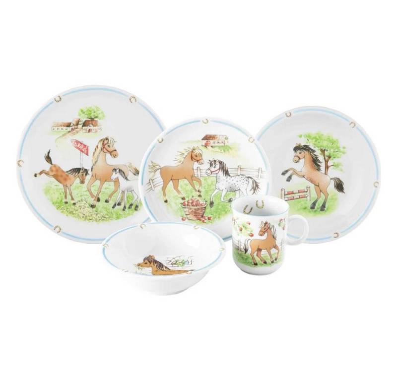 Seltmann Weiden Kindergeschirr-Set Seltmann Weiden Compact Mein Pony Kinder Set 5 tlg., 1 Personen, Porzellan Seltmann Weiden Kindergeschirr-Set Seltmann Weiden Compact Mein Pony Kinder Set 5 tlg., 1 Personen, Porzellan von Seltmann Weiden