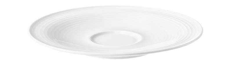 Seltmann Weiden Kombi-Untertasse groß 16,5 cm Beat 3 weiß von Seltmann Weiden