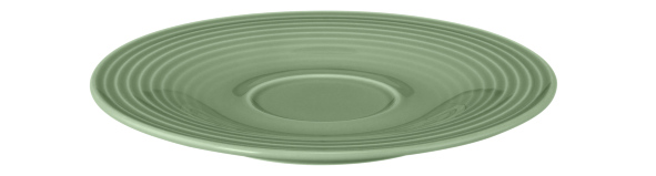 Seltmann Weiden Kombi-Untertasse klein 13,5cm Beat 3 Salbeigrün von Seltmann Weiden