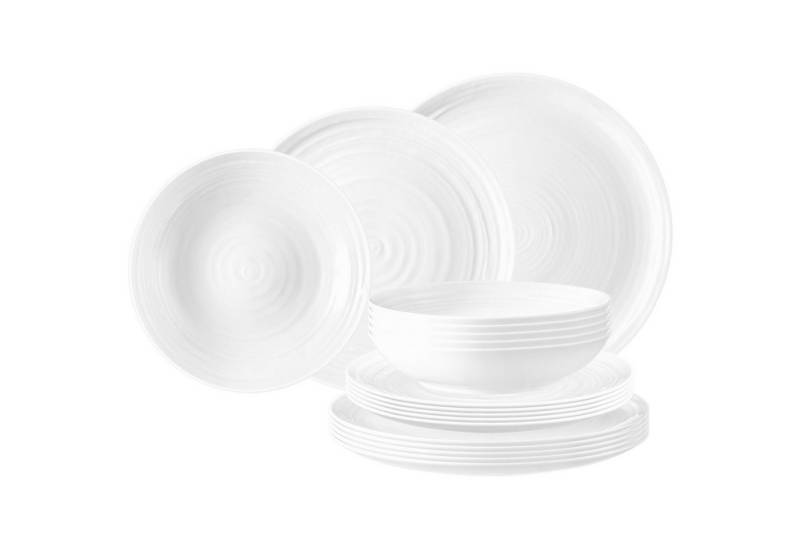 Seltmann Weiden Kombiservice Terra Teller-Set 18er Set (18-tlg), Porzellan von Seltmann Weiden