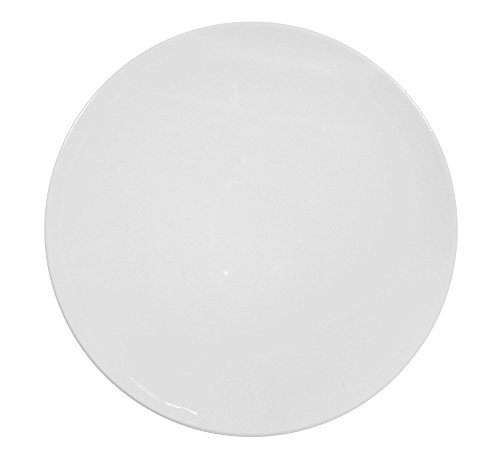 Seltmann Weiden Platte 30 cm Rondo White Uni 00007 8 Stück von Seltmann Weiden