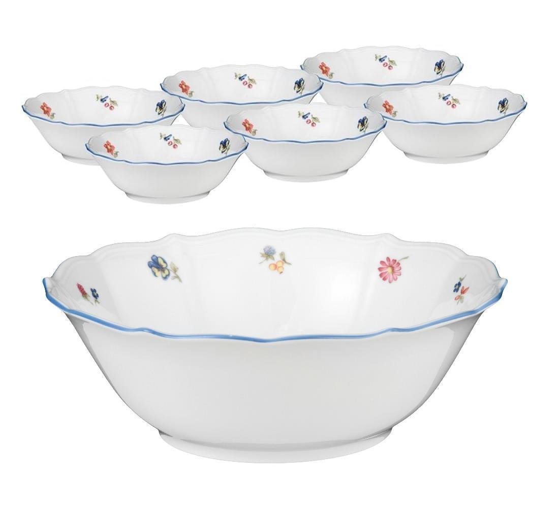 Seltmann Weiden Werkzeugbox Seltmann Weiden Sonate Nostalgie Schüssel 25 cm+ Dessertschale Set 7 (Spar-Set) von Seltmann Weiden