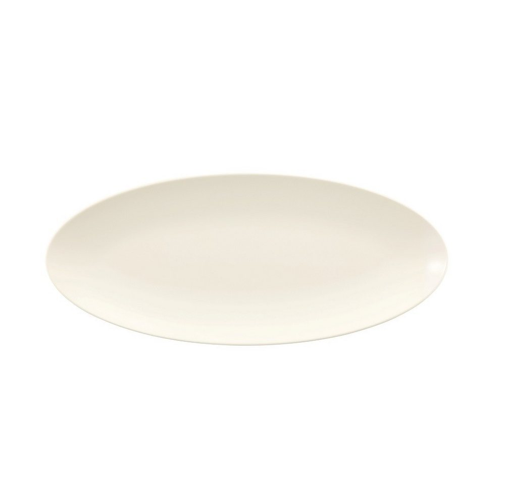 Seltmann Weiden Servierplatte Seltmann Weiden Zoè fine diamond uni Servierplatte oval 43x19 cm, Porzellan, (Servierplatte) von Seltmann Weiden