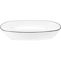 Seltmann Weiden Suppenteller "Lido Black Line" Teller eckig 21 cm von Seltmann Weiden