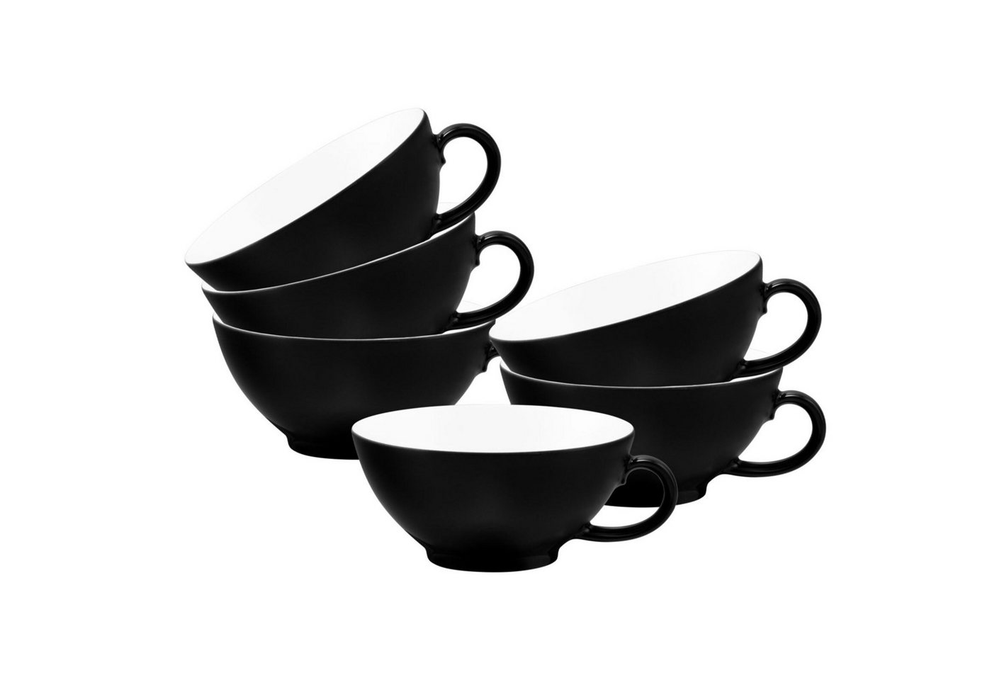 Seltmann Weiden Tasse Life Fashion Teetassen 140 ml 6er Set, Porzellan von Seltmann Weiden
