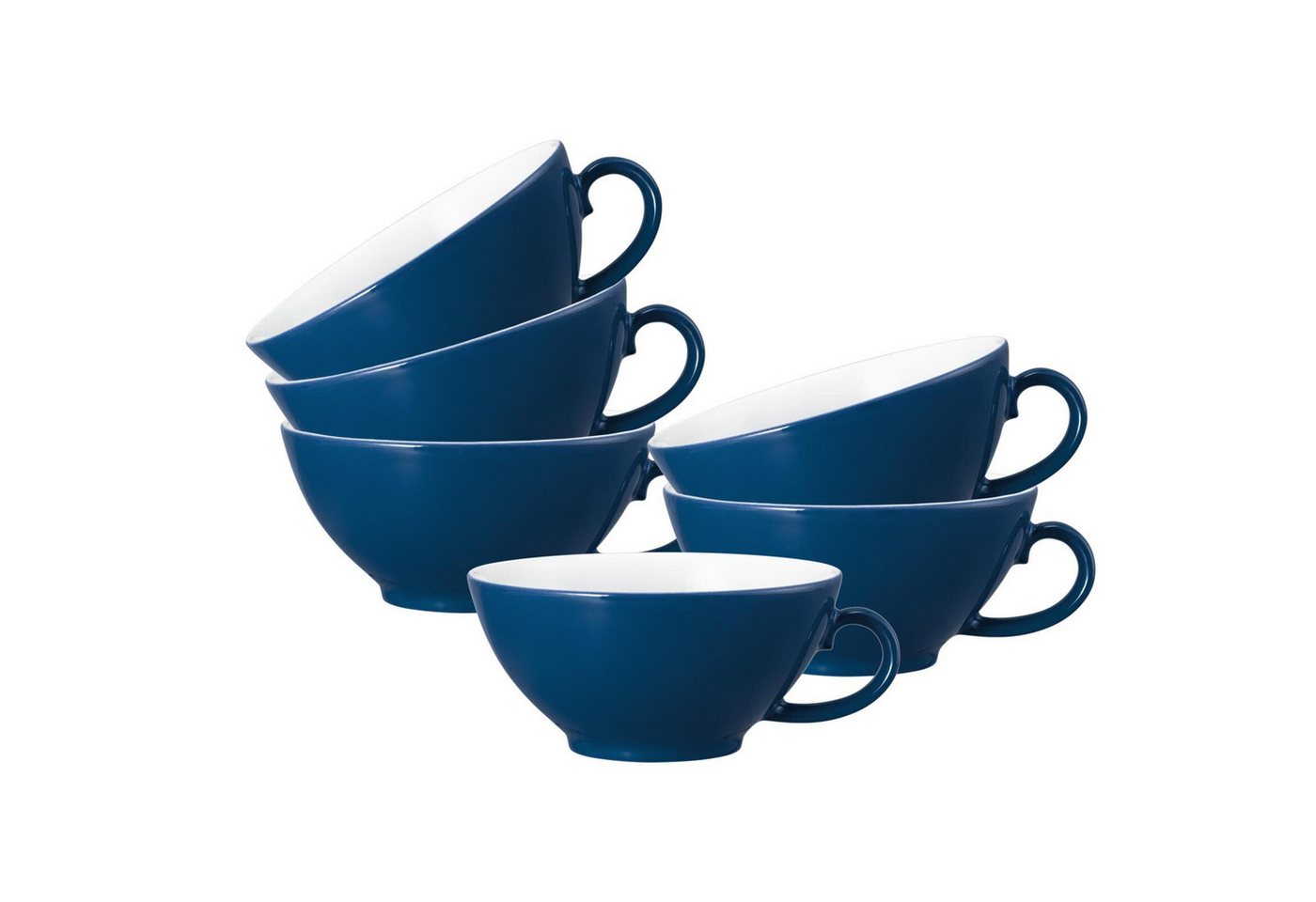 Seltmann Weiden Tasse Life Fashion Teetassen 140 ml 6er Set, Porzellan von Seltmann Weiden