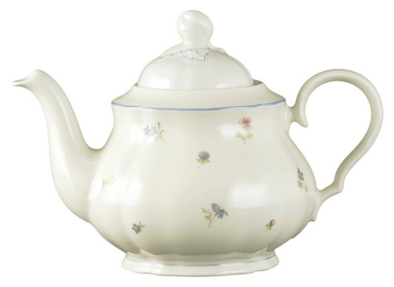 Seltmann Weiden Teekanne MARIE LUISE, Elfenbeinfarben, Porzellan, 1,10 l, mit Deckel, Streublumenmotiv Seltmann Weiden Teekanne MARIE LUISE, Elfenbeinfarben, Porzellan, 1,10 l, mit Deckel, Streublumenmotiv von Seltmann Weiden