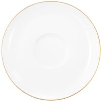 Seltmann Weiden Untertasse "Liberty - Goldrand" Kombi-Untertasse groß 16,5 cm von Seltmann Weiden