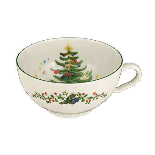 Seltmann Marieluise Weihnachten Teetasse, Porzellan, Grün/Bunt von Seltmann Weiden