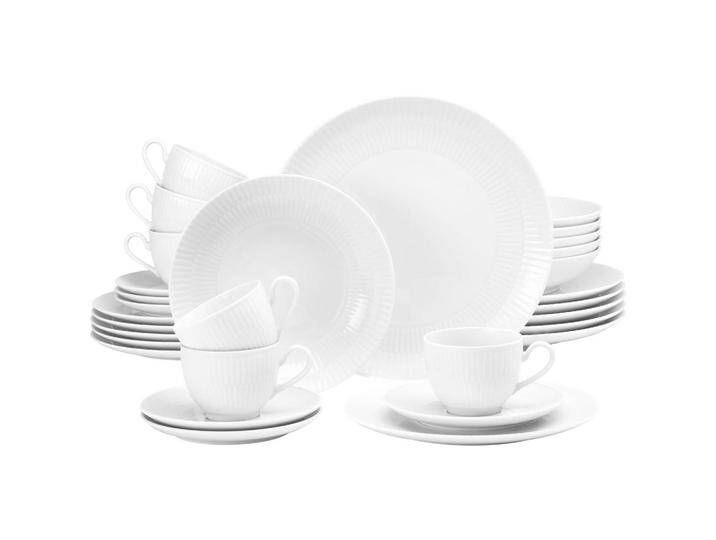 Seltmann Weiden KOMBI-SERVICE, Weiß, Keramik, Rund, 1x1x1 cm, Essen & Trinken, Geschirr, Geschirr-Sets, Kombiservice von Seltmann