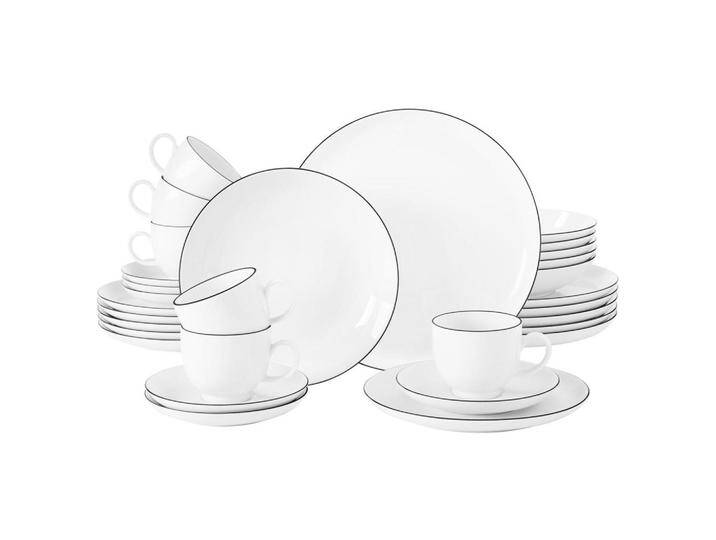 Seltmann Weiden KOMBISERVICE, Weiß, Keramik, Rund, 1x1x1 cm, Essen & Trinken, Geschirr, Geschirr-Sets von Seltmann