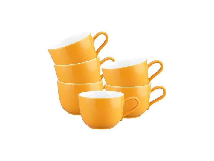 Seltmann Weiden Tasse Liberty Pure Colors Kaffeetassen 260 ml 6er Set, Porzellan, Mango Orange Seltmann Weiden Tasse Liberty Pure Colors Kaffeetassen 260 ml 6er Set, Porzellan, Mango Orange von Seltmann