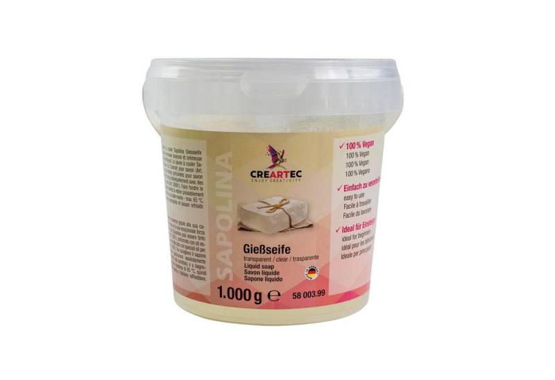 Selva Technik Modellierwerkzeug Sapolina Gießseife transparent, 1000g von Selva Technik