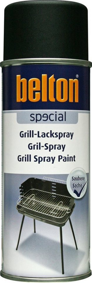 Selva Technik Modellierwerkzeug belton Grill-Lackspray, schwarz-matt - 400ml von Selva Technik