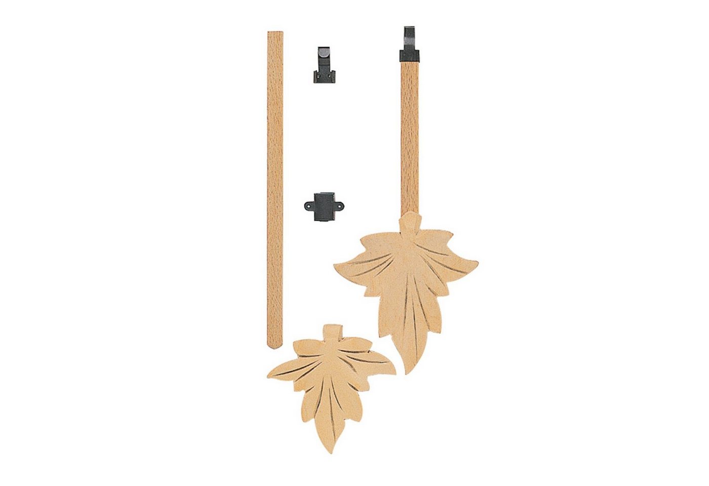 Selva Technik Wanduhr Pendel für Kuckucksuhr hellbraun L:190mm Selva Technik Wanduhr Pendel für Kuckucksuhr hellbraun L:190mm von Selva Technik