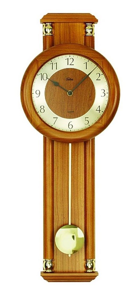 Selva Technik Wanduhr SELVA Funk-Pendelwanduhr Kirschbaum Halfing Selva Technik Wanduhr SELVA Funk-Pendelwanduhr Kirschbaum Halfing von Selva Technik