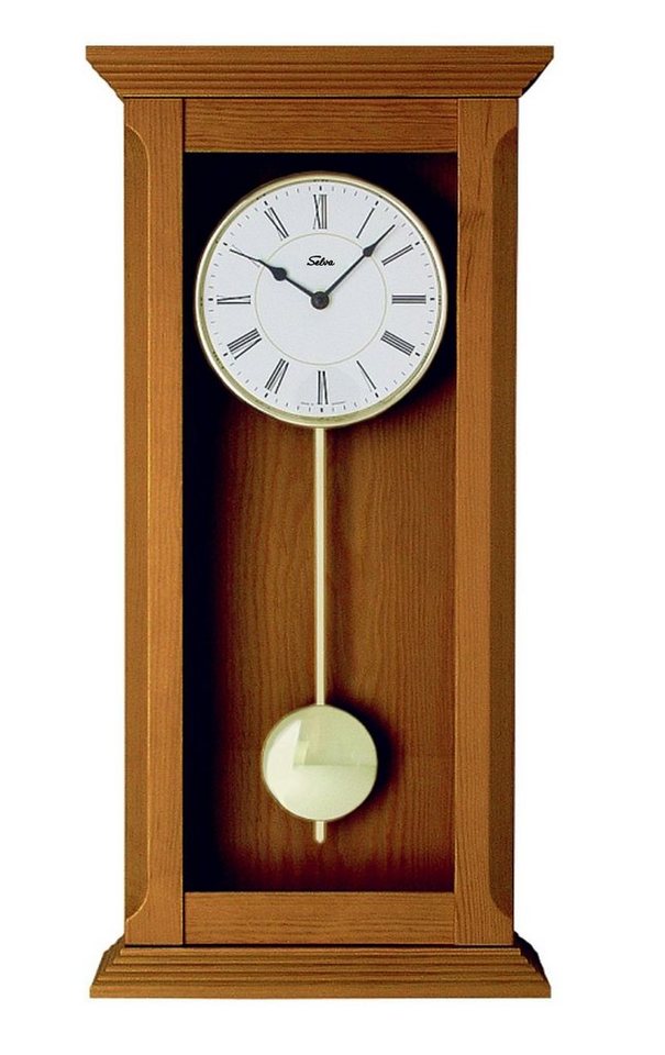 Selva Technik Wanduhr SELVA Pendel-Wanduhr Thanstein von Selva Technik