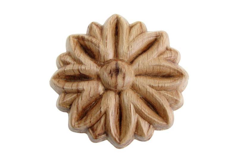 Selva Technik Wanduhr Zierteil Rosette Holz von Selva Technik