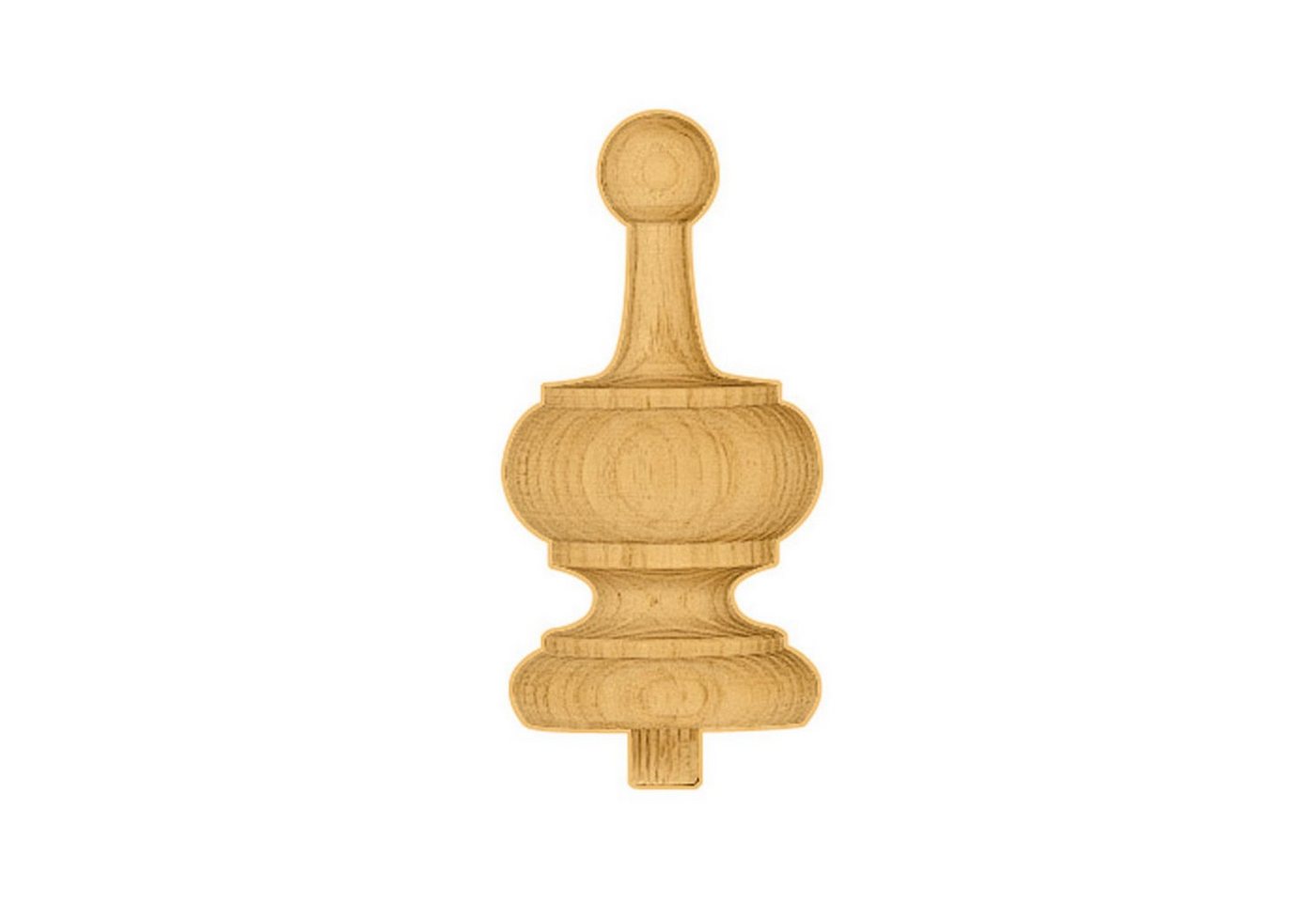 Selva Technik Wanduhr Zierteil gedrechselt Buche Holz Selva Technik Wanduhr Zierteil gedrechselt Buche Holz von Selva Technik