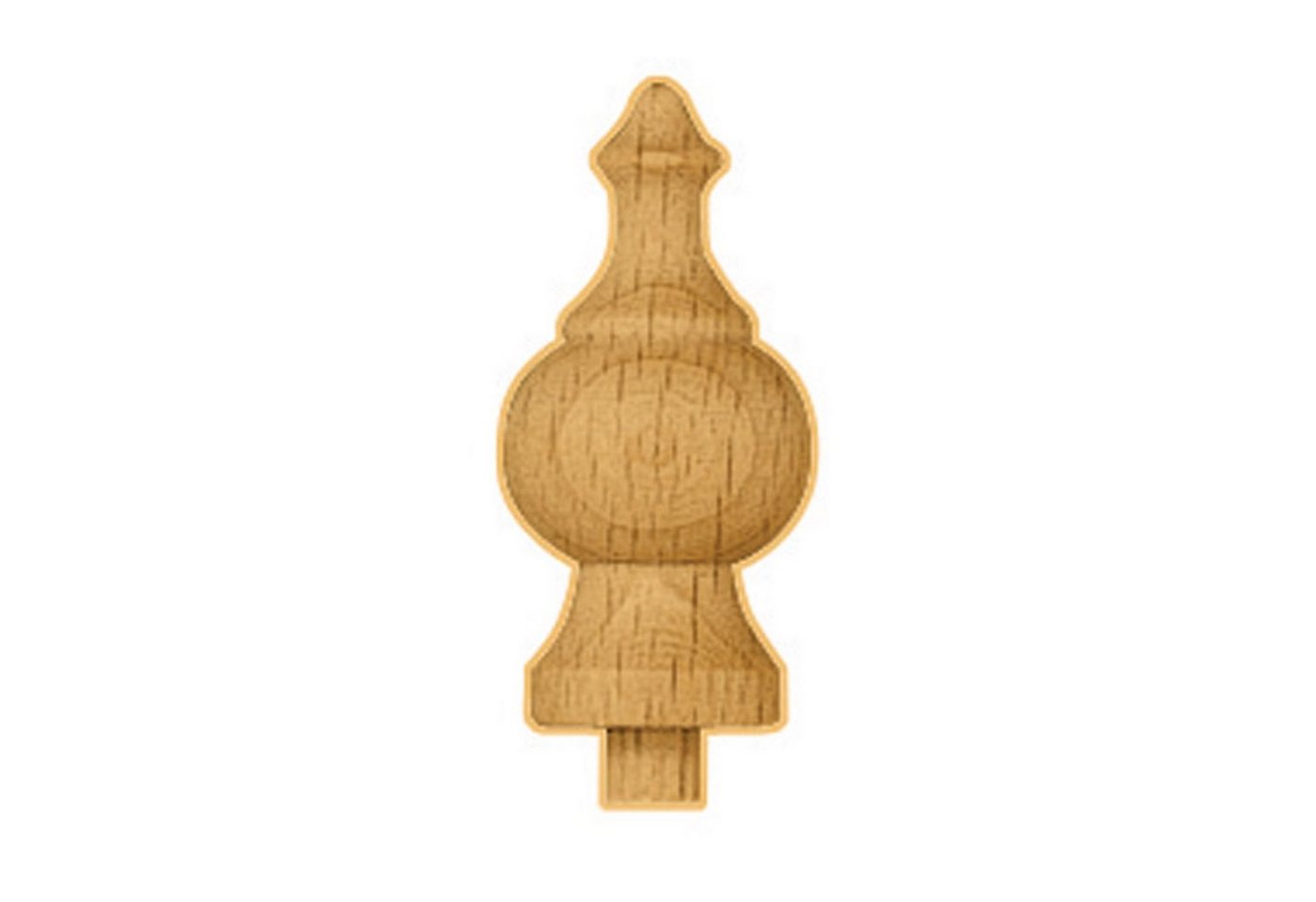 Selva Technik Wanduhr Zierteil gedrechselt Eiche Holz Selva Technik Wanduhr Zierteil gedrechselt Eiche Holz von Selva Technik