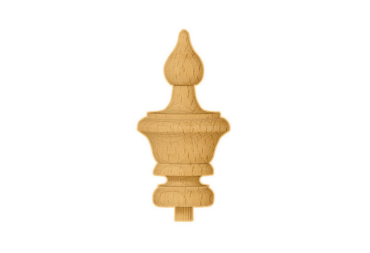 Selva Technik Wanduhr Zierteil gedrechselt Eiche Holz Selva Technik Wanduhr Zierteil gedrechselt Eiche Holz von Selva Technik