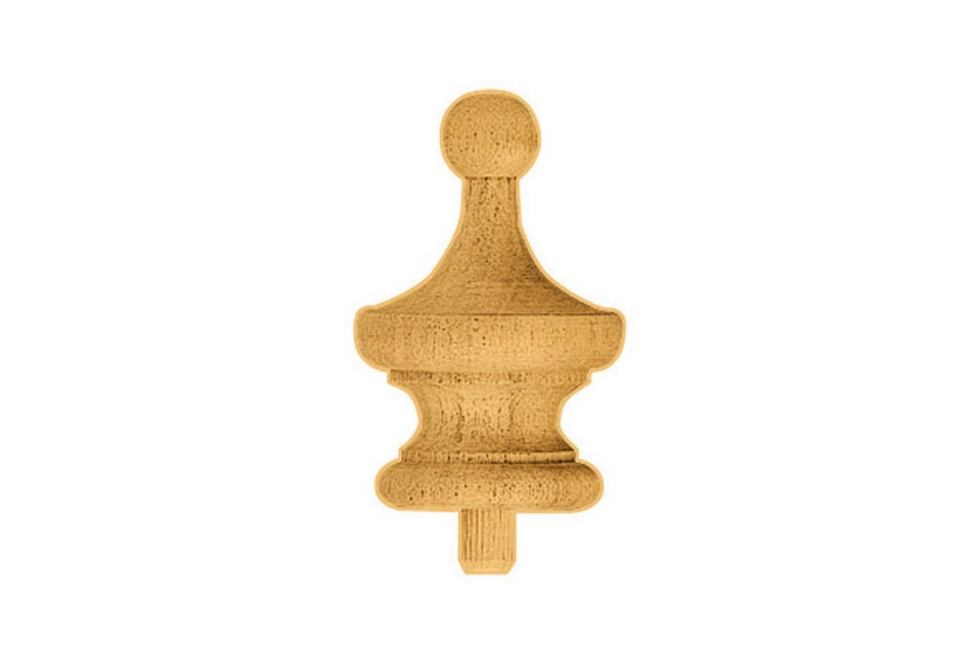 Selva Technik Wanduhr Zierteil gedrechselt Nussbaum Holz Selva Technik Wanduhr Zierteil gedrechselt Nussbaum Holz von Selva Technik