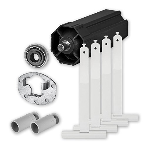 All-inclusive Rolladen Zubehör Set SW 60 bestehend aus Walzenkapsel, Kugellager, Lagerschale, 4x Aufhängefedern, 2x Anschlagstopfen, von EVEROXX® von EVEROXX