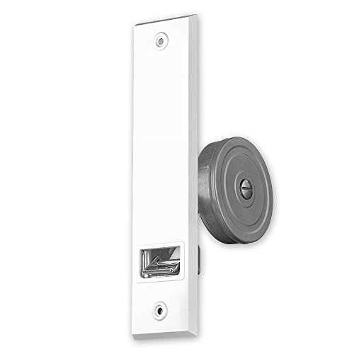 Einlass-Gurtwickler 'Paro L', für Gurtbreite: 23 mm, Farbe: weiß, ohne Gurt, Lochabstand: 186 mm, Abmessungen: 221 x 120 x 54 mm, Gurtaufnahme: 5,3 m, von EVEROXX® von EVEROXX