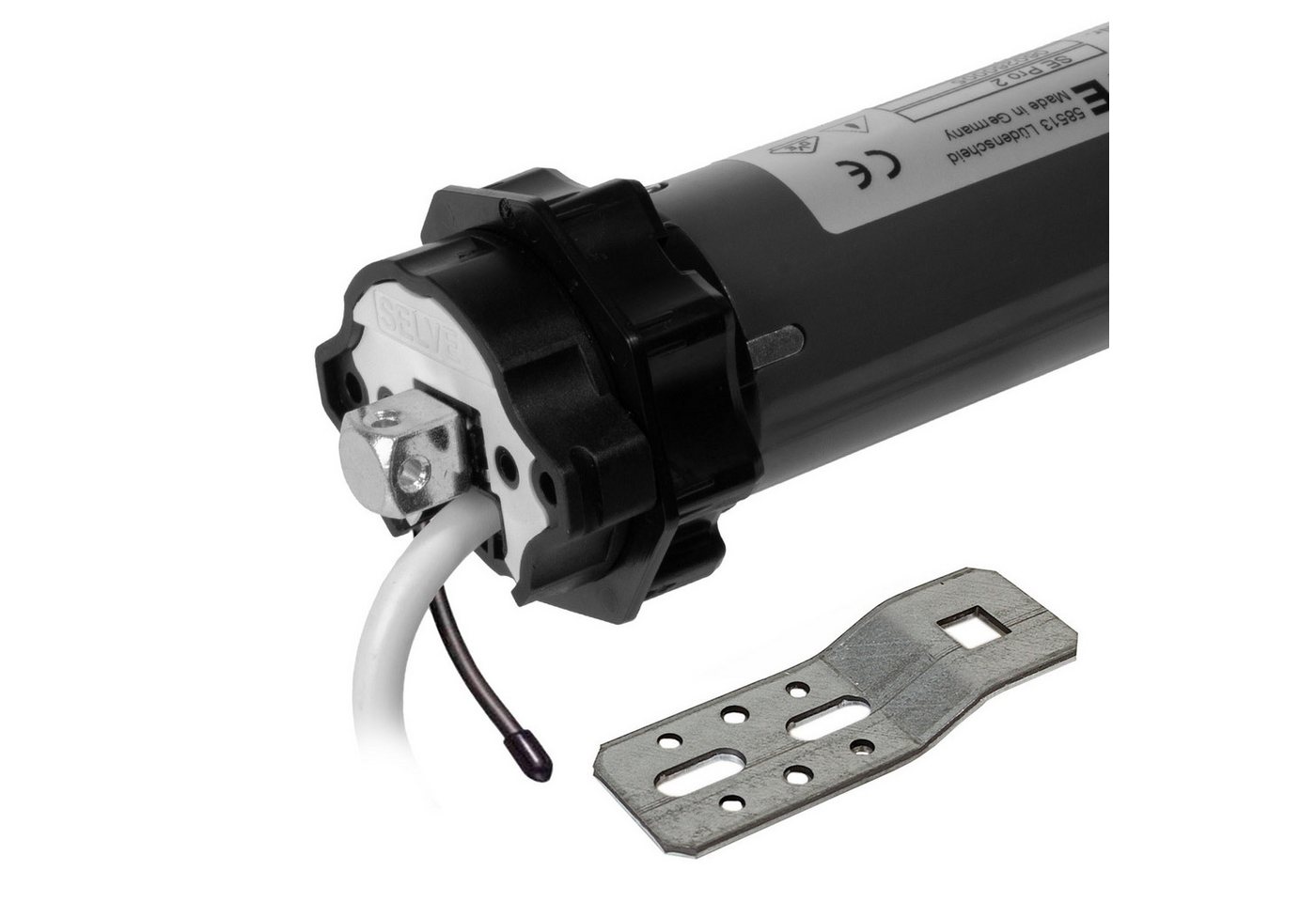 Selve Rollladenmotor SE Pro 2/20-RC Funk inkl. Adapterset SW60 Fertigkastenlager von Selve