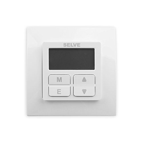 Selve Smarttimer Plus mit Astro-Funktion Rolladenuhr 296500 für Rollladen + Abdeckrahmen von Selve