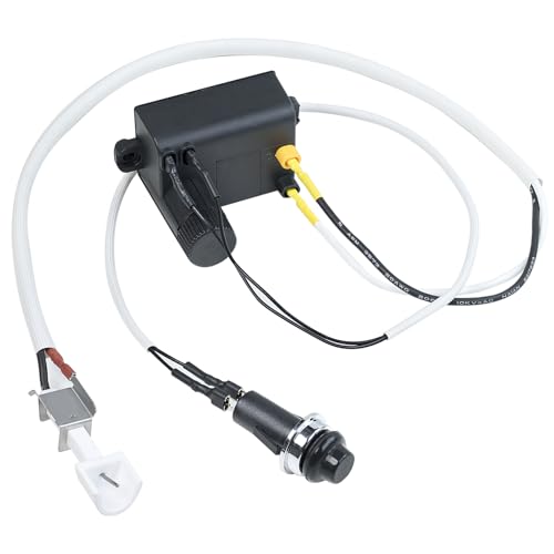 Elektrozünder Piezo Gasanzünder Kit für Weber Spirit 210/310 Serie,Grill Anzünder Ersatzteile mit frontmontiertem Bedienfeld (Modelljahre 2013 und Neuer), Elektronische Zünder für Weber 7642 von Semaiki