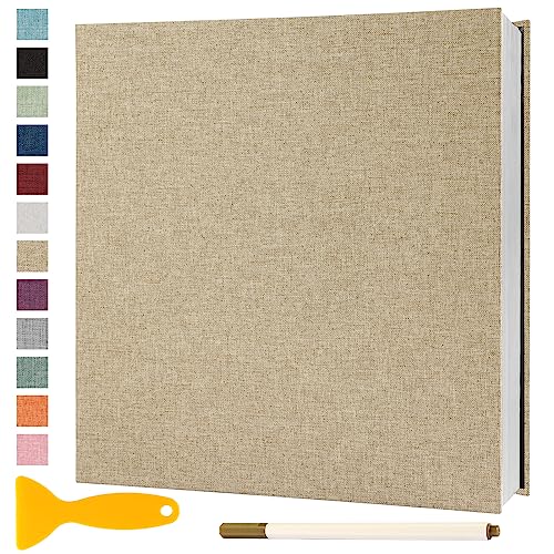 Fotoalbum Selbstklebend 28x27 Groß Fotoalbum Zum Einkleben Scrapbook Selbstgestalten Photo Album Fotobuch Hochzeit Gästebuch Baby Erinnerungsbuch Urlaub Briefmarkenalbum Geburtstag, 40 Seiten Khaki Fotoalbum Selbstklebend 28x27 Groß Fotoalbum Zum Einkleben Scrapbook Selbstgestalten Photo Album Fotobuch Hochzeit Gästebuch Baby Erinnerungsbuch Urlaub Briefmarkenalbum Geburtstag, 40 Seiten Khaki von Semfalbuums