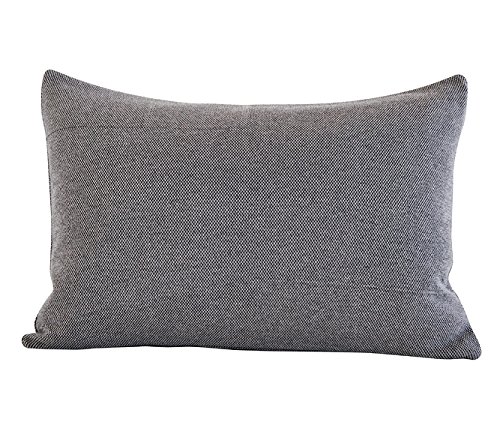 SemiBasic Cushion, Grey Melange, 40 x 60 cm Kissen, Baumwolle, 60 x 40 x 14 cm von SemiBasic