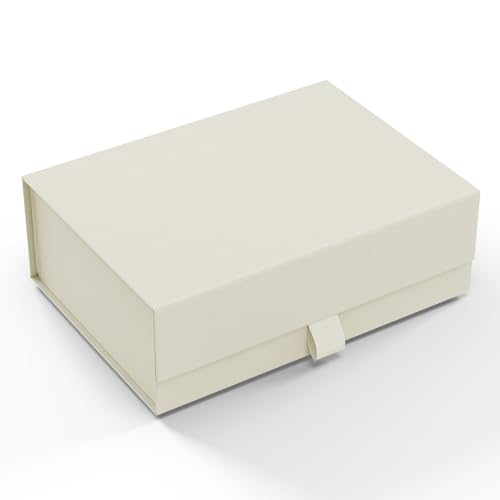 Semikolon 371690 Aufbewahrungsbox 4Rooms - Größe XS, 14 x 19 x 6,5 cm - Geschenkbox Hochzeit - Wedding Edition - Design chamois von Semikolon
