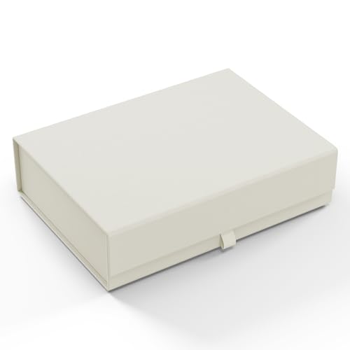 Semikolon 371691 Aufbewahrungsbox 4Rooms - Größe M, 23,5 x 32 x 8,5 cm - Geschenkbox Hochzeit - Wedding Edition - Design chamois von Semikolon