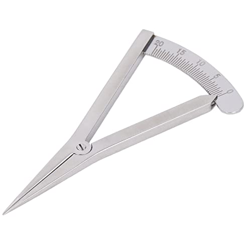 Leder-Kompass, Handgefertigt, Zum Selbermachen, Leder, Kunst, Leder, Markierungslehre, Zeichenkompass, Edelstahl, Verstellbar, Feinmarkierungslehre (Selbsthemmende von Semme