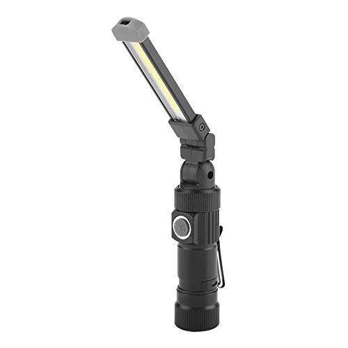 Semme COB-LED-Arbeitslicht USB-wiederaufladbares Taschen-LED-Arbeitslicht, COB-Lampe 360 ° drehen Magnetfuß und Schwenkhaken für Zuhause im Freien von Semme