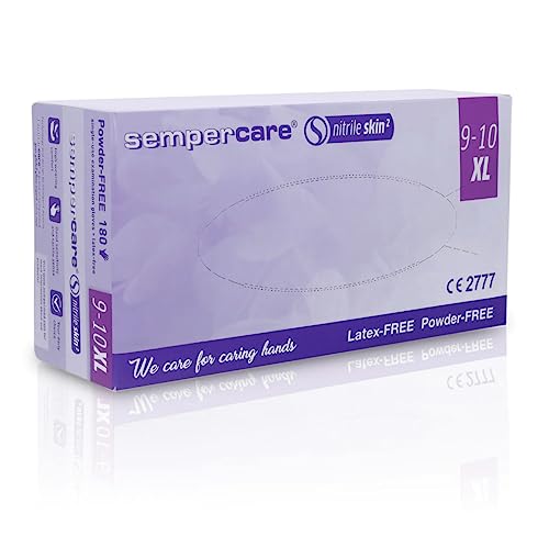 Sempermed Einmalhandschuh;Sempercare Nitril² Größe XL (1x180 Stück) von Sempermed