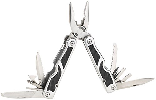 Semptec Urban Survival Technology Multiwerkzeug: 27in1-Multitool aus Edelstahl mit Schraubendreher-Set und Gürteltasche (Kombizange, Tool, Werkzeugkoffer) von Semptec Urban Survival Technology