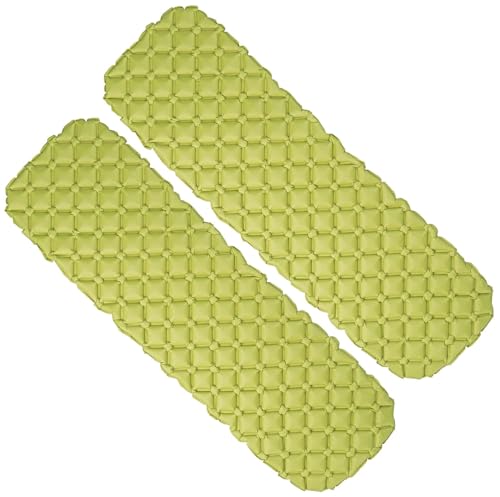 Semptec Urban Survival Technology Isomatten-Luftmatratze: 2er-Set ultraleichte Outdoor-Luftmatratzen, Tasche, schnell aufblasbar (Luftmatratze flach, Ultra-leicht Campingmatratze, Schlafsack) von Semptec Urban Survival Technology