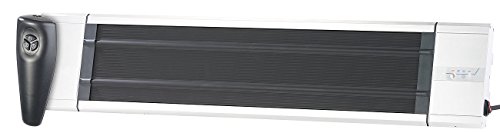 Semptec Urban Survival Technology Schwarzstrahler: IR-Dunkelheizstrahler RA-324, Timer & Fernbedienung, 2.400 Watt, IP55 (Heizung Infrarot, Wärmestrahler, Fernbedienungen) von Semptec Urban Survival Technology