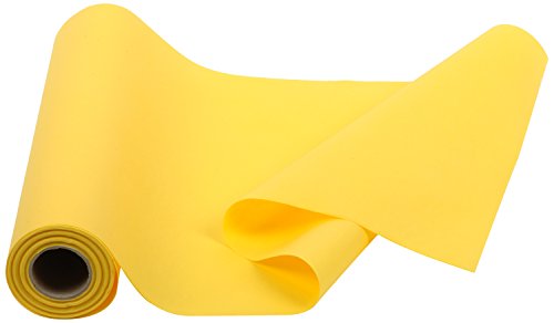 Semy Tischläufer-Airlaid, 40x120 cm, gelb, 1er Pack (1 x 20 Stück) von SemyTop