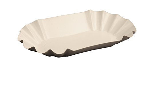 Semy Pappschale, rechteckig, 12,5x20,5x3,5 cm, beschichtet, 1er Pack (1 x 250 Stück) von SemyTop