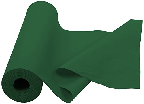Semy Tischläufer-Airlaid, 40x120 cm, grün, 1er Pack (1 x 20 Stück) von SemyTop