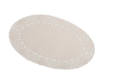 SemyTop ST-3090 Tortenspitze, Oval, Weiß, 16 x 23 cm, 2000 Stück SemyTop ST-3090 Tortenspitze, Oval, Weiß, 16 x 23 cm, 2000 Stück von SemyTop