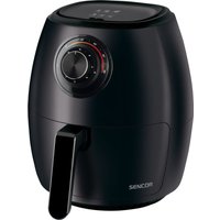 Sencor SFR 3130BK Einzel-Fritteuse 3,5 L Selbstversorger 1300 W Heißluftfritteuse Schwarz von Sencor