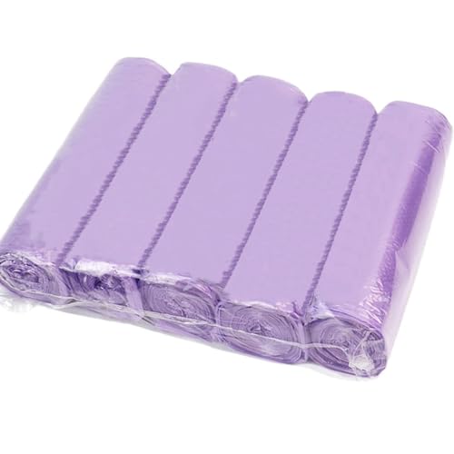 Kleine Müllbeutel, 5 Liter, 100 Stück, bunte Müllsäcke für Büro, Küche, Bad, 45 x 50 cm, Violett Kleine Müllbeutel, 5 Liter, 100 Stück, bunte Müllsäcke für Büro, Küche, Bad, 45 x 50 cm, Violett von Senda