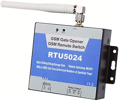 RTU5024 Toröffner 2G GSM Opener Garagentor,GSM Tür Tor Opener Remote,Aus-Schalter Gratis Anruf SMS von Senders